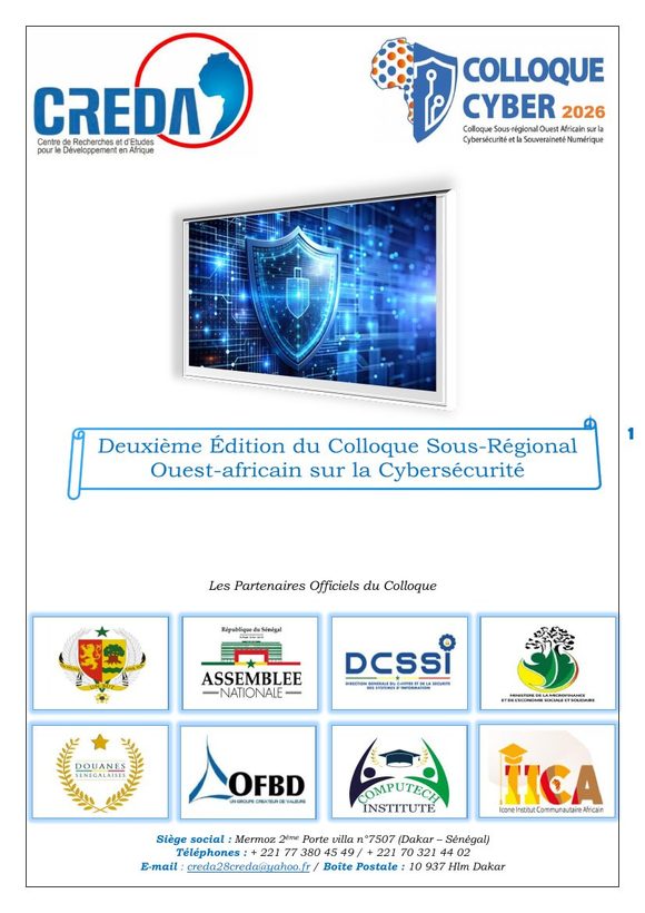 Couverture de la note conceptuelle Colloque Cyber 2026