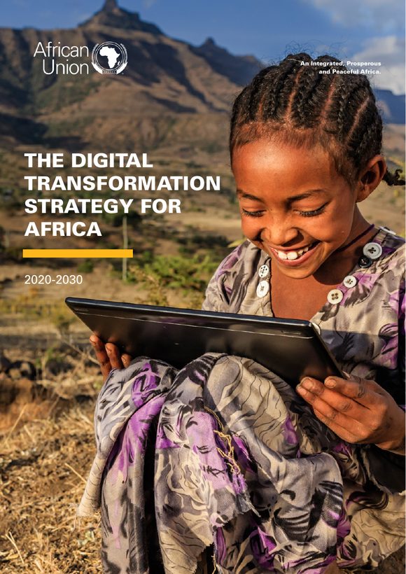 Cover of the Digital Transformation Strategy for Africa 2020-2030