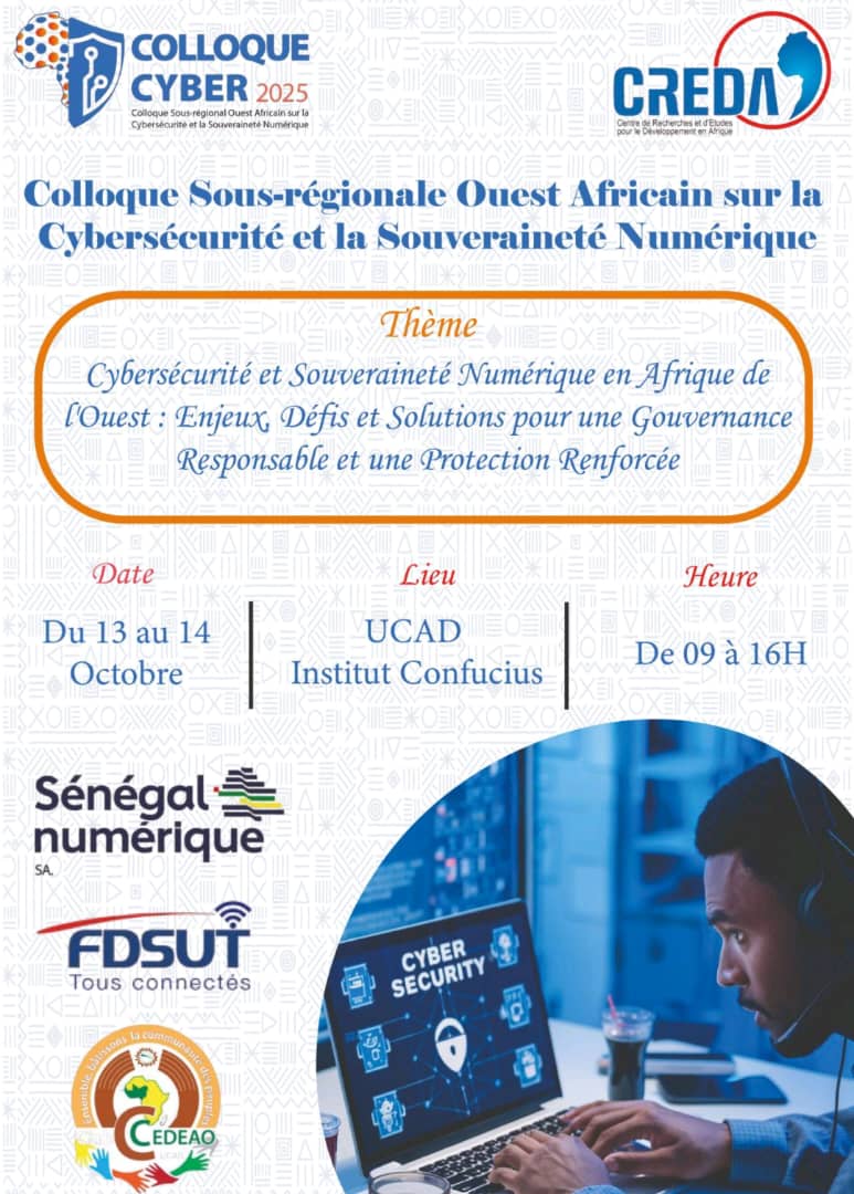Annonce digitale du Colloque Cyber 2025